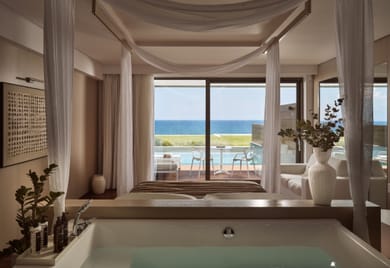 Honeymoon Suite Sea View with Private Pool