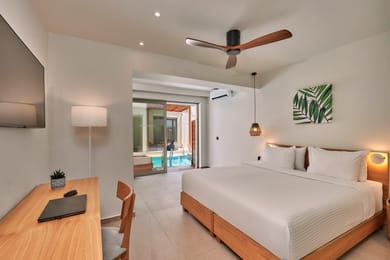 Double Swim Up Room