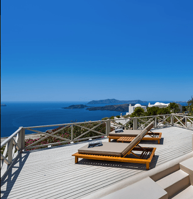 Santo Blue Santorini Caldera View Luxury Houses - Image 3