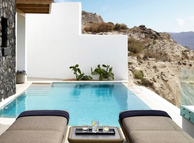 Sunset & Sea View Suite with Pool