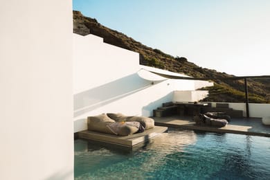 Two bedroom duplex villa with infinity pool and hot tub