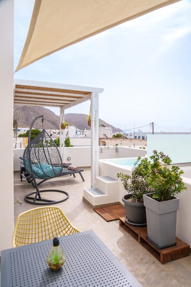 Sea view suite with Private Hot tub