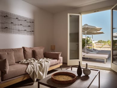 King Two Bedroom Duplex Suite with Pool