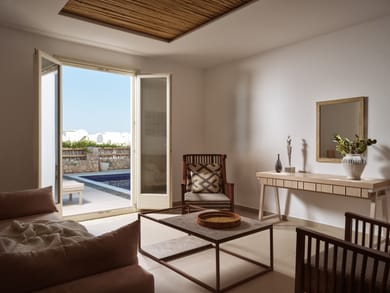 King Two Bedroom Duplex Suite with Pool