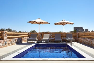 Queen Duplex Suite with Pool