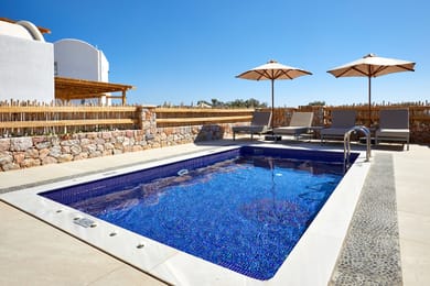 Queen Duplex Suite with Pool