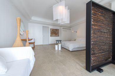 Premium Suite with Private Hot Tub & Caldera View