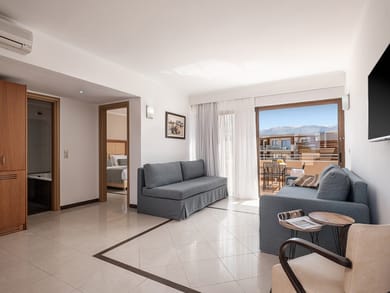 Family Suite - One Bedroom with Garden View