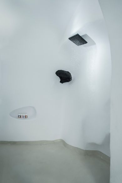 (Oia View) Cave Room with Outdoor Plunge Pool & Caldera View