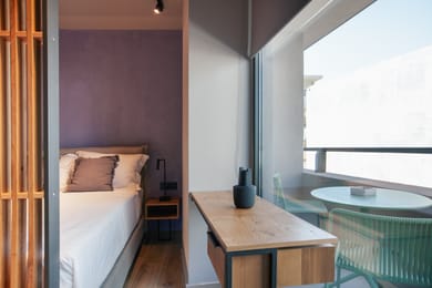 Twin Bedroom with Balcony