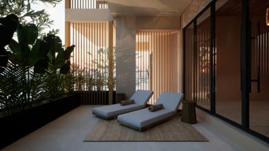 Deluxe Room with Patio & Sea View