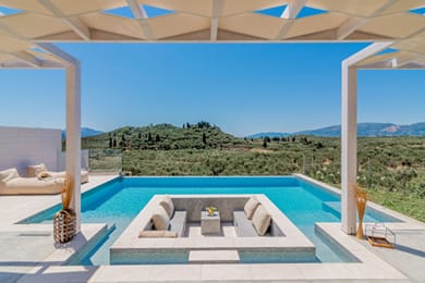 Three-Bedroom Villa with Private Pool and View