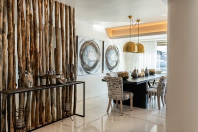 11 BD | Ornos | Villa Aegean View | Private Infinity Pool | Beachfront | Gym | Private Dock