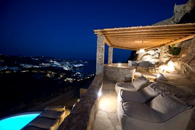 3 BD | Psarou | Villa Azurite | Private Heated Pool