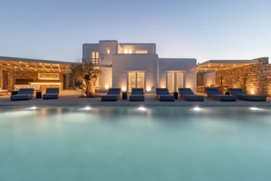 7 BD | Kalafatis | Villa Grand Blue | Private Pool
