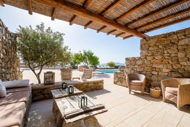 2 BD | Kalafatis | Cave Apartment | Shared Pool