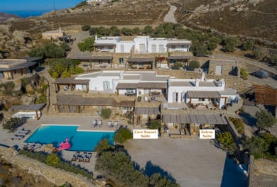 2 BD | Kalafatis | Cave Apartment | Shared Pool