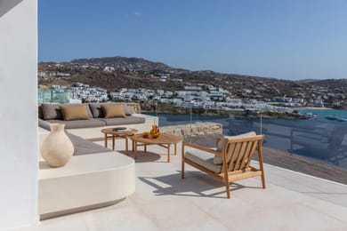 5BD | Psarou | Villa Heavens | 2 Pools | Jacuzzi