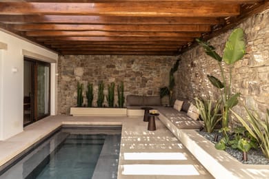 5BD | Psarou | Villa Heavens | 2 Pools | Jacuzzi