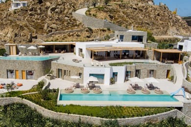 8 BD | Solido Estate | Psarou | 2 Infinity Pools | Jacuzzi