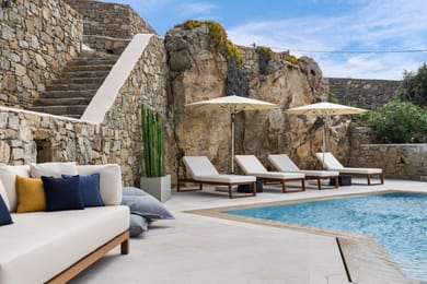 7 BD | Houlakia | Villa Cyan | Private Pool | Gym