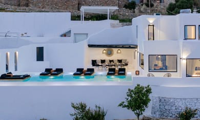 11 BD | Agios Lazaros | Black Retreat | 2 Private Pool | 3 Jacuzzi