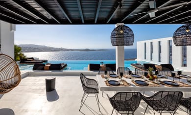 11 BD | Agios Lazaros | Black Retreat | 2 Private Pool | 3 Jacuzzi