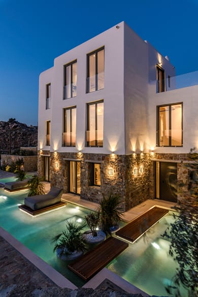 10 BD | Ornos | Venus Mansion | 2 Private Pools
