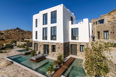 10 BD | Ornos | Venus Mansion | 2 Private Pools