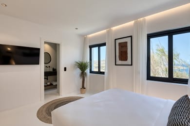 6 BD | Mykonos Town | MykTown Black Villa | Private Pool | Private Cave Pool