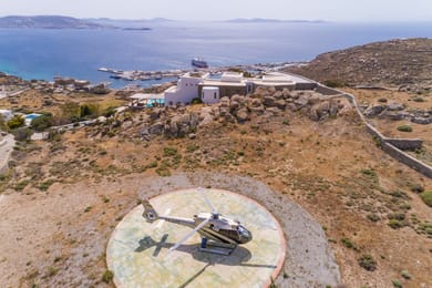 10 BD | Tourlos | Villa Vista | Private Pool | Tennis Court