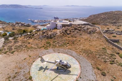 10 BD | Tourlos | Villa Vista | Private Pool | Tennis Court