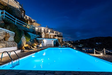 3 BD | Psarou-Agios Lazaros | Villa Luze 2 | Shared Pool