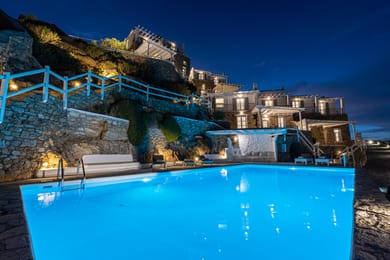 4 BD | Psarou-Agios Lazaros | Villa Luze 3 | Shared Pool