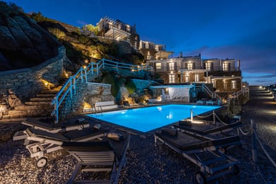 3 BD | Psarou-Agios Lazaros | Villa Luze 4 | Shared Pool