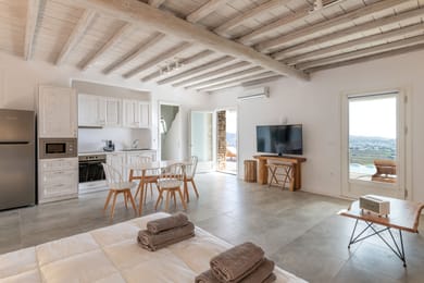 1 BD | Agia Sofia | Div Sea View Studio A | Private Pool