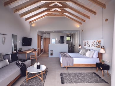 Deluxe Private Pool Suite with Sea View