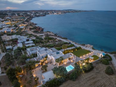 Agia Thalassa | Beachfront Private Pool Villa