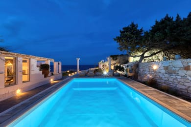 Agia Thalassa | Beachfront Private Pool Villa