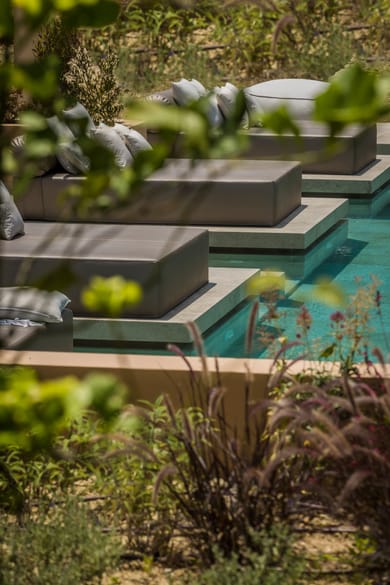 Deluxe garden view swim up