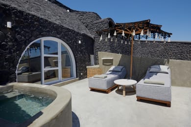 Cave Suite Sea View Private Heated Jacuzzi