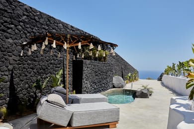 Grand Cave Suite Sea View Private Heated Pool