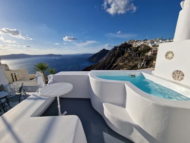 Elegant duplex with hot tub private pool and Caldera View Terraces