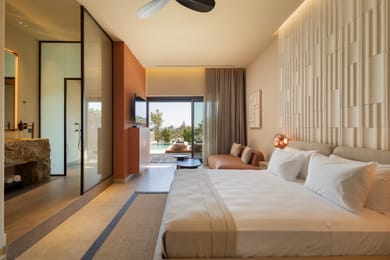 Terra Design Suite With Private Pool and Garden View