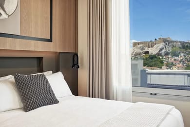 Deluxe Acropolis & Lycabettus Hill View Room with Private Terrace