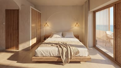 Deluxe Double Room with Sea View 22m²