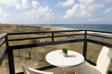 Superior Twin with Side Sea View