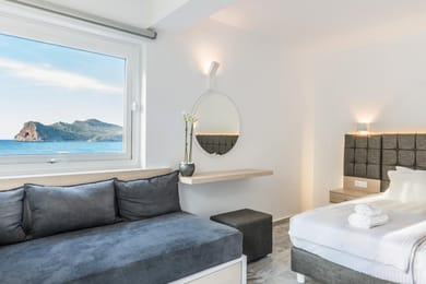 Three Room Apartment Partial Sea View & Town View