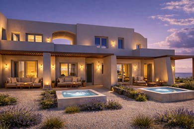 Glam Caldera Suite with Outdoor Hot Tub