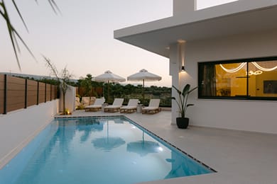 3 Bedroom | Emerald Harmony Villa with Jacuzzi and Private Pool | Skouloufia | Rethymno